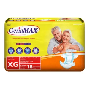 Fralda Geriatrica Geriamax XG – 18 Un