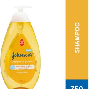 Johnson's Baby Shampoo Glicerina Para Bebê, 750ml