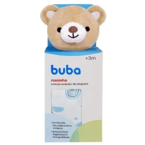 Naninha Animais Na Caixinha Buba - Urso Azul