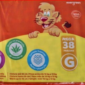 Fralda Premium Natural Baby G Pacote 38 Unidades