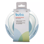 Pratinho Fundo Tigela Bowl Ventosa Azul Bebê Buba