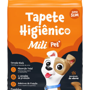 Tapete Higiênico Mili Pet Com 7 Un 60X60cm