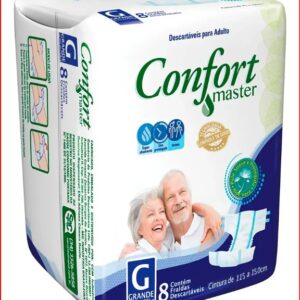 Fralda Geriatrica Confort Master G - 8 Un