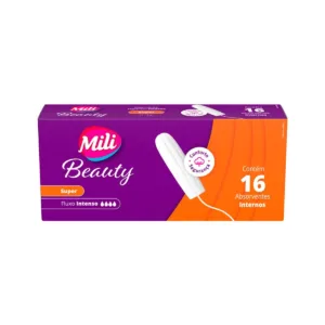 Absorvente Interno Mili Beauty Super - 16 Un