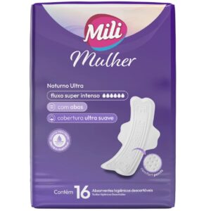 Absorvente Mili Muller C/Abas - 16 un